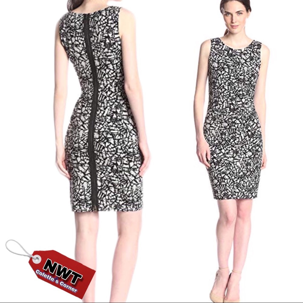 ❤️Kenneth Cole NY Hilary Grey Melange Shift Dress